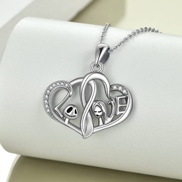 Simply Meant to Be Nightmare Before Christmas Necklace - Picture 2 of 6